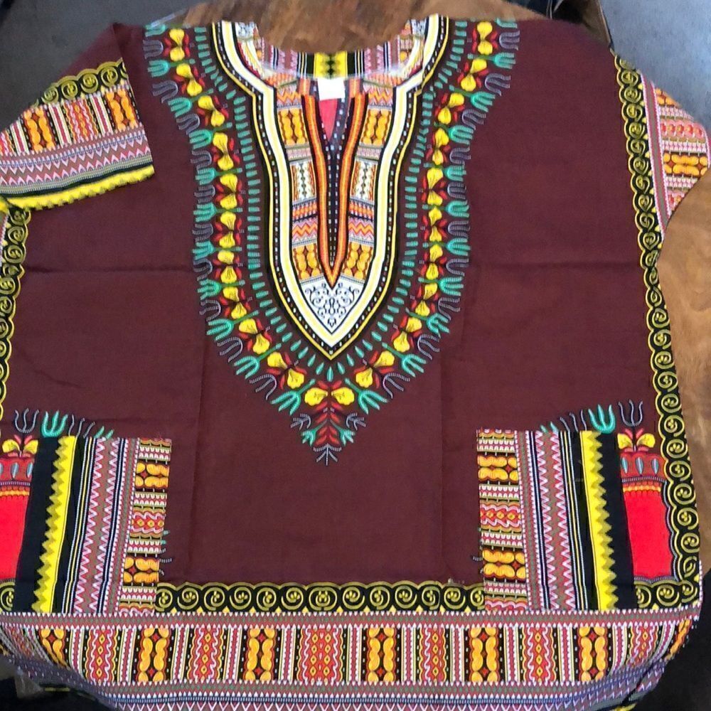 Big Mama Dakishi shirt brown one size NWOT